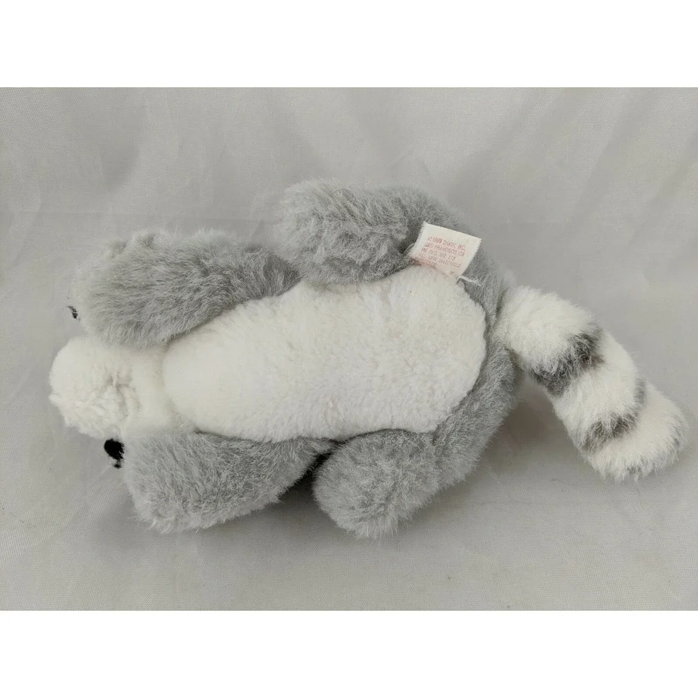Dakin Baby Raccoon Plush 6 Inch 1989 Stuffed Animal‎ Toy